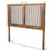 Baxton Studio Harena Modern and Contemporary Transitional Ash Walnut Finished Wood Full Size Headboard 179-11151-Zoro - alternate 8